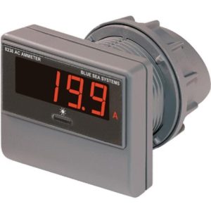 Blue Sea Systems – Digital AC Ammeter, 0-150 Amps – 8238