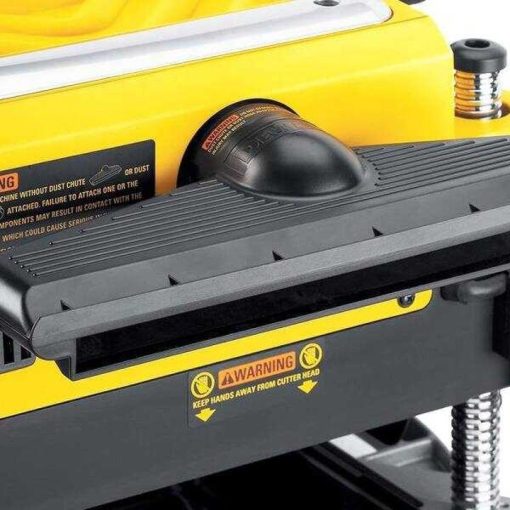 DEWALT 13∩∩ Three Knife Two-Speed Thickness Planer - DW735 - Image 4