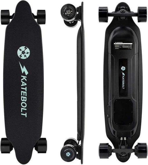 Electric Skateboard Longboard with Remote Controller, 25 MPH Top Speed, 18.6 Miles Max Range, Dual Motors, 8 Layers Maple with Updated Board – 2nd Generation - Image 2