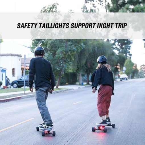 Electric Skateboard Longboard with Remote Controller, 25 MPH Top Speed, 18.6 Miles Max Range, Dual Motors, 8 Layers Maple with Updated Board – 2nd Generation - Image 7