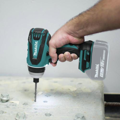 Makita 18V LXT Lithium-Ion Brushless Hybrid 4-Function 1/4 in. Cordless Impact Hammer Drill Driver (Tool Only) - XPT02Z - Image 10