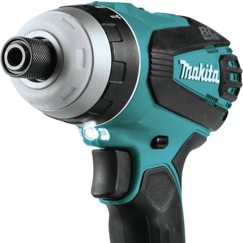 Makita 18V LXT Lithium-Ion Brushless Hybrid 4-Function 1/4 in. Cordless Impact Hammer Drill Driver (Tool Only) - XPT02Z - Image 4