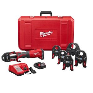 Milwaukee 2773-22 M18 FORCE LOGIC Press Tool Kit with 1/2 in. – 2 in. Jaws