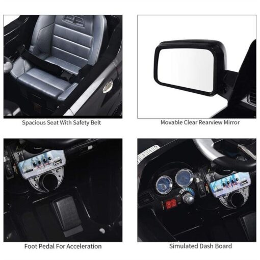 6V Kids Electric Ride on Car Mercedes Benz ML350 with Remote Control - Image 14