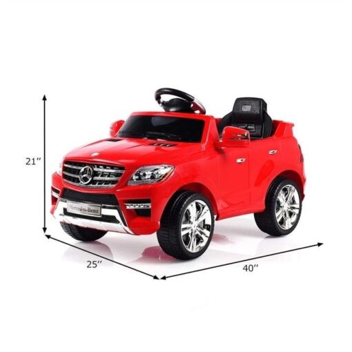 6V Kids Electric Ride on Car Mercedes Benz ML350 with Remote Control - Image 20