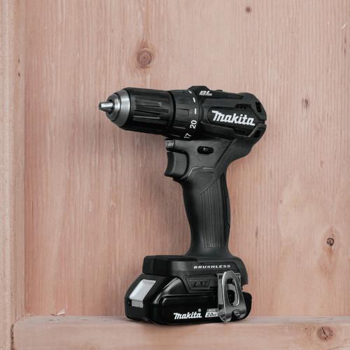 Factory Reconditioned Makita 18V LXT Lithium-Ion Sub-Compact Brushless Cordless Drill Driver – Impact Wrench Kit (2 Ah) - CX201RB-R - Image 13