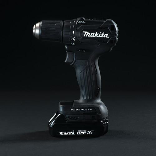 Factory Reconditioned Makita 18V LXT Lithium-Ion Sub-Compact Brushless Cordless Drill Driver – Impact Wrench Kit (2 Ah) - CX201RB-R - Image 16