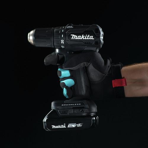 Factory Reconditioned Makita 18V LXT Lithium-Ion Sub-Compact Brushless Cordless Drill Driver – Impact Wrench Kit (2 Ah) - CX201RB-R - Image 24