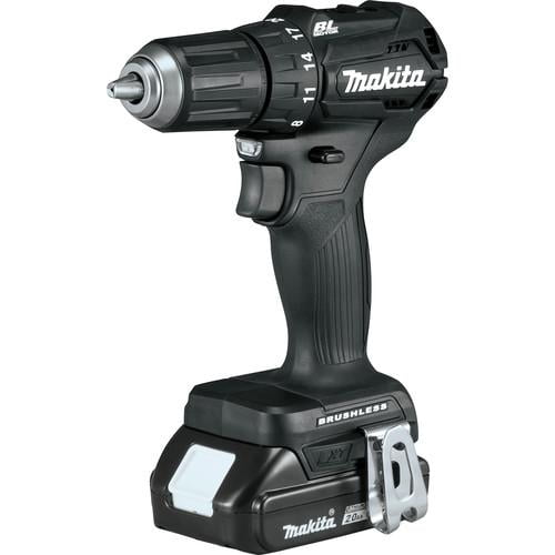 Factory Reconditioned Makita 18V LXT Lithium-Ion Sub-Compact Brushless Cordless Drill Driver – Impact Wrench Kit (2 Ah) - CX201RB-R - Image 4