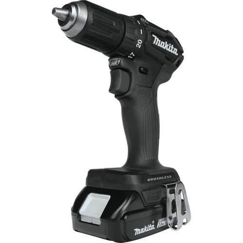 Factory Reconditioned Makita 18V LXT Lithium-Ion Sub-Compact Brushless Cordless Drill Driver – Impact Wrench Kit (2 Ah) - CX201RB-R - Image 5