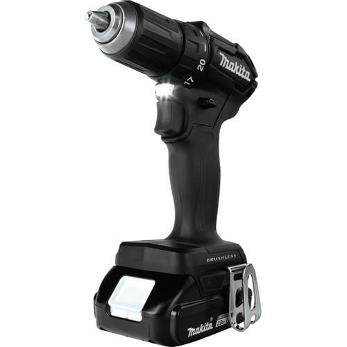 Factory Reconditioned Makita 18V LXT Lithium-Ion Sub-Compact Brushless Cordless Drill Driver – Impact Wrench Kit (2 Ah) - CX201RB-R - Image 6