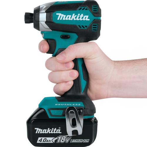 Makita 18V LXT 4.0 Ah Cordless Lithium-Ion Brushless 3-Piece Combo Kit - XT328M - Image 19