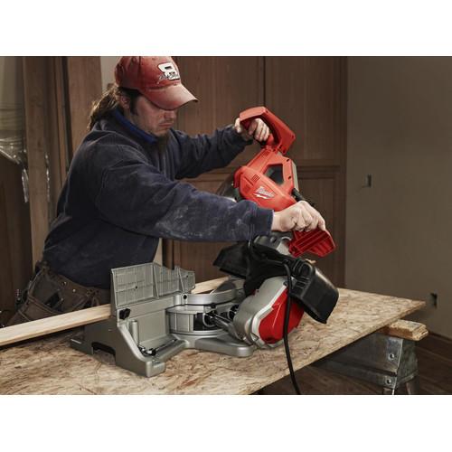 Factory Reconditioned Milwaukee 6955-80 12 in. Dual-Bevel Sliding Compound Miter Saw - Image 2