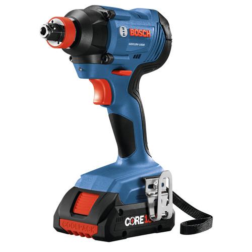 Factory Reconditioned Bosch 18V 2-Tool 1/2 in. Hammer Drill Driver and 2-in-1 Impact Driver Combo Kit with (2) CORE18V 4.0 Ah Lithium-Ion Compact Batteries - GXL18V-239B25-RT - Image 2