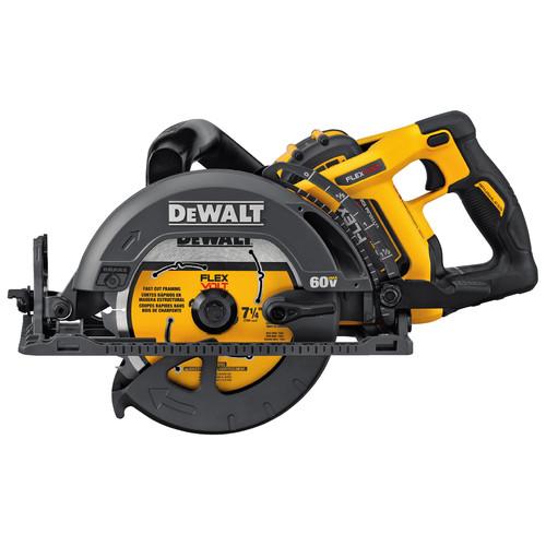 Factory Reconditioned DEWALT FLEXVOLT 60V 9.0Ah MAX 7-1/4 in. Worm Drive Style Saw Kit - DCS577X1R - Image 2