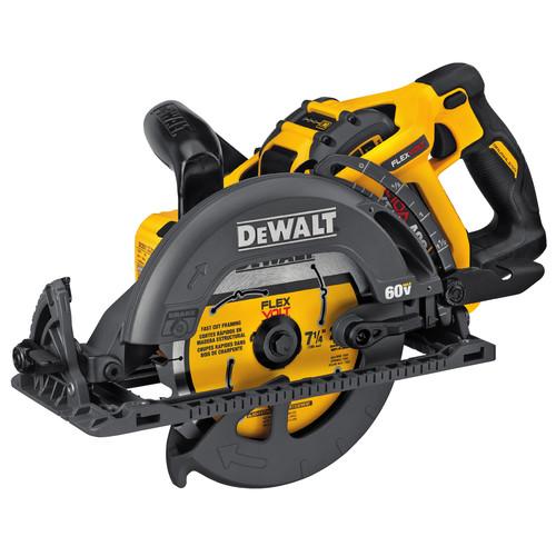 Factory Reconditioned DEWALT FLEXVOLT 60V 9.0Ah MAX 7-1/4 in. Worm Drive Style Saw Kit - DCS577X1R - Image 3