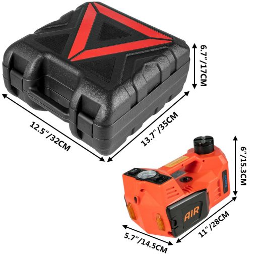 Electric Hydraulic Floor Jack Car Jack Lift 5 Ton 12V DC Electric Impact Wrench - Image 8