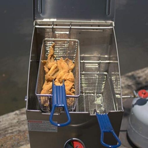 Bayou Classic 700-701 4-Gallon Bayou Fryer Stainless Steel - Image 2