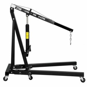 2 TON Engine Motor Hoist Cherry Picker Shop Crane Lift Black GOPLUS