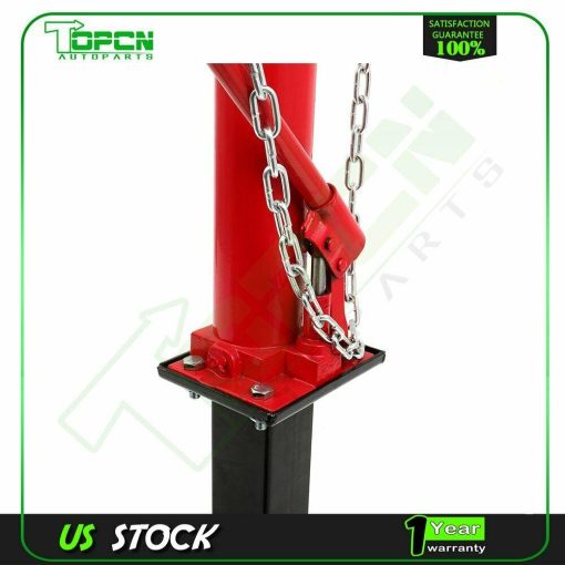 1100Lbs Hydraulic Transmission Jack Lift Hoist Gearbox Repair Universal Wheel - Image 9