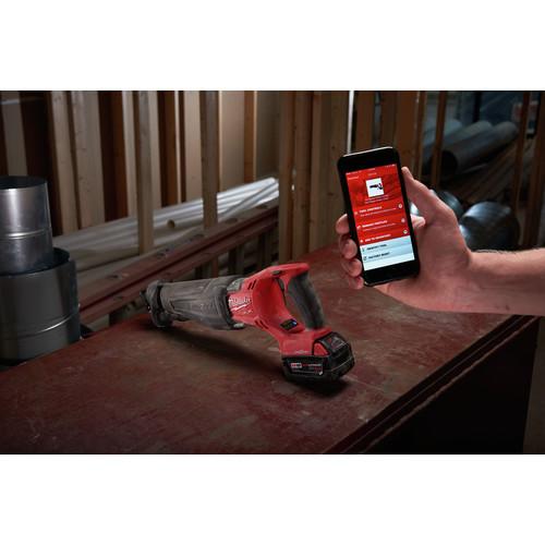Factory Reconditioned Milwaukee 2721-82 M18 FUEL XC 5.0 Ah Cordless Lithium-Ion SAWZALL Reciprocating Saw Kit with ONE-KEY - Image 6