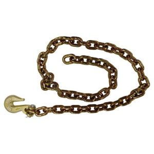 Champ 12 ft 3/8" Auto Body Frame Straightening Machine Chain with Grab Hook 1112