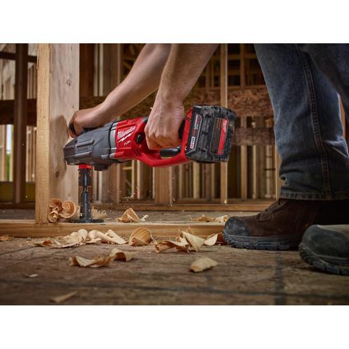 Factory Reconditioned Milwaukee 2711-80 M18 FUEL SUPER HAWG Lithium-Ion Brushless 1/2 in. Cordless Right Angle Drill with QUIK-LOK (Tool Only) - Image 5