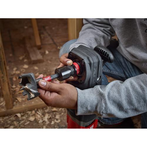 Factory Reconditioned Milwaukee 2711-80 M18 FUEL SUPER HAWG Lithium-Ion Brushless 1/2 in. Cordless Right Angle Drill with QUIK-LOK (Tool Only) - Image 6