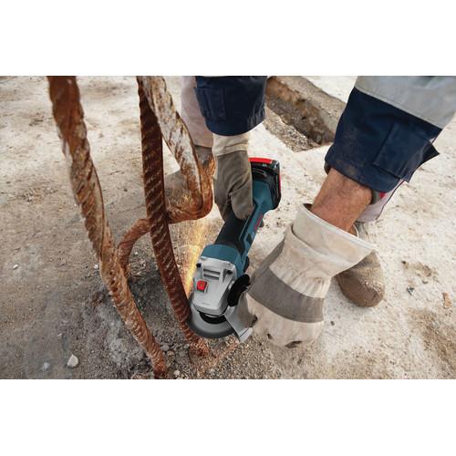 Bosch 18V 4.0 Ah Cordless Lithium-Ion 4-1/2 in. Angle Grinder Kit - GWS18V-45-01 - Image 3
