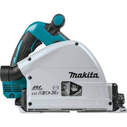 Makita 18V X2 LXT Lithium-Ion (36V) Brushless 6-1/2 in. Plunge Circular Saw (Tool Only) - XPS01Z - Image 2