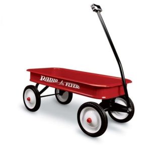 Radio Flyer, Original Classic Red Wagon, Steel Body, Red
