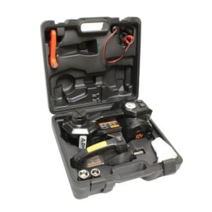 ABN Electric 3-Ton Car Hydraulic Floor Jack Tire Inflator Gauge Impact Wrench