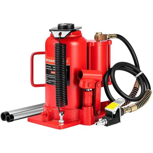 20 Ton Pneumatic Air Hydraulic Bottle Jack with Manual Hand Pump Automotive Repair - Image 10