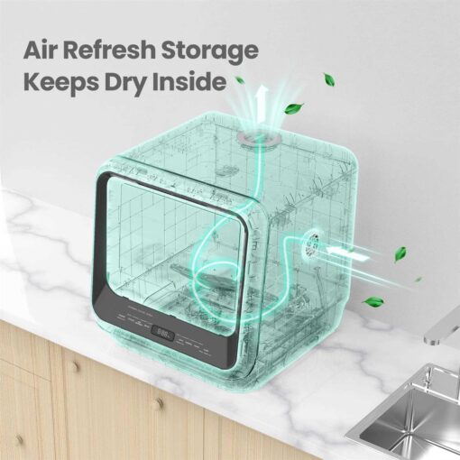 Comfee 16.5-in Portable Countertop Dishwasher - Image 3