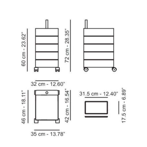 Magis 360° Container 5 Compartments - Image 2