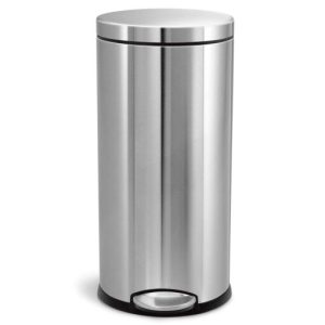 simplehuman 30 Liter / 8 Gallon Round Step Trash Can