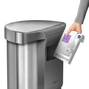 simplehuman 45 Liter Semi-Round Automatic Sensor Trash Can