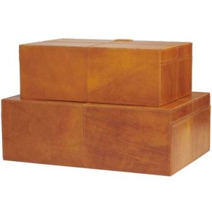Birch LaneTM Brownsburg Leather Storage Decorative Box