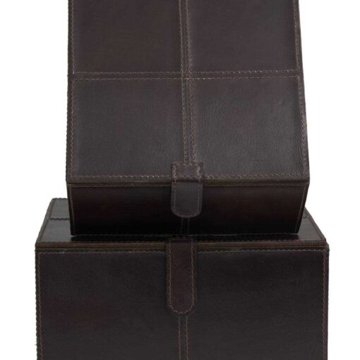 Birch LaneTM Brownsburg Leather Storage Decorative Box
