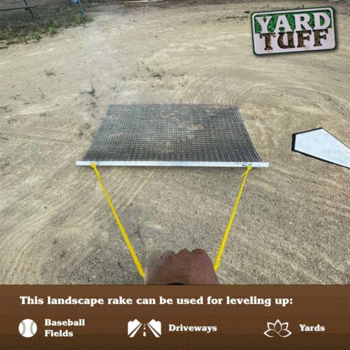Yard Tuff YTF-53HPDM 5 x 3 ft. Drag Mat - Image 2