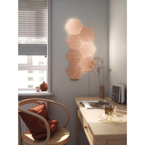 Nanoleaf Elements Wood Look Smarter Kit - Image 3