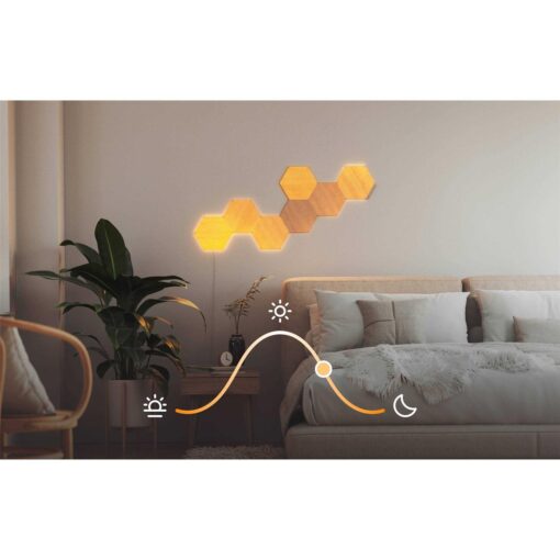 Nanoleaf Elements Wood Look Smarter Kit - Image 5