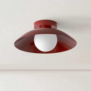 Lampsmodern Ceiling Light Simple Round Metal Flush Mount lamp For Kitchen