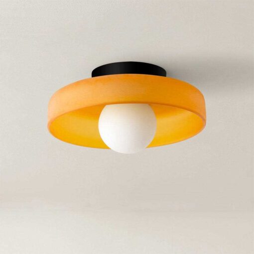 Lampsmodern Ceiling Light Simple Round Metal Flush Mount lamp For Kitchen