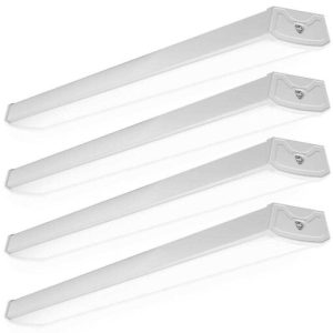 Sunco Lighting Sunco LED Shop Light 4ft Wraparound