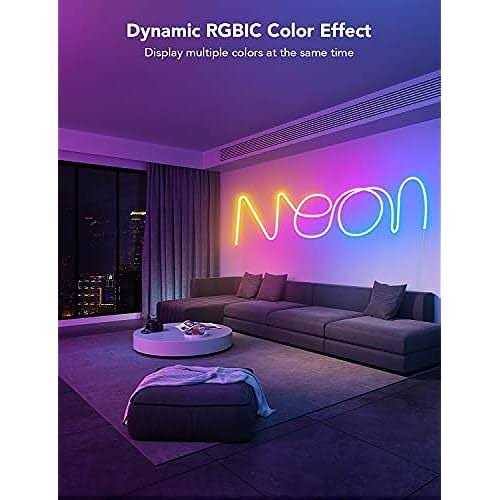 Govee 32.8ft Neon Rope Light Rgbic Rope Lights With Music Sync - Image 2