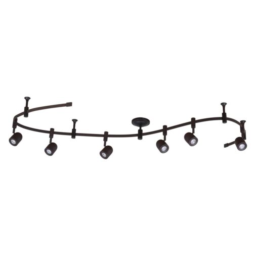 Catalina Lighting Transitional 6-Light LED Flex Track - Image 4