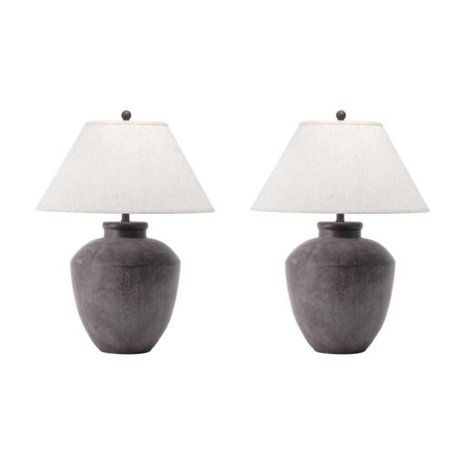 nuLOOM Lindos 30 Resin Table Lamp - Image 4
