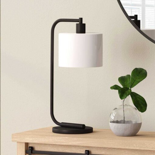 Dayla 20.5 Arched Table Lamp George Oliver Base - Image 3