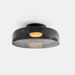Homdiy Flush Mount Ceiling Light Glass Ceiling Lamp Interior Design